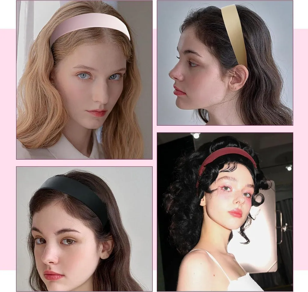 Confezione da 4 Fasce Lunghe Durag, Unisex Durag Fasce Larghe per Capelli da Pirata per la