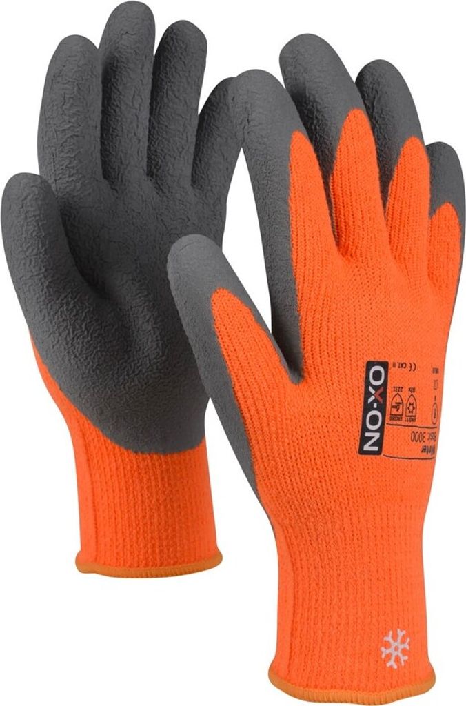 OX-ON-Multi Grab Winterhandschuhe Arbeitshandschuhe Thermo gefüttert, Gr. 8-11 (9/L), 1 Paar