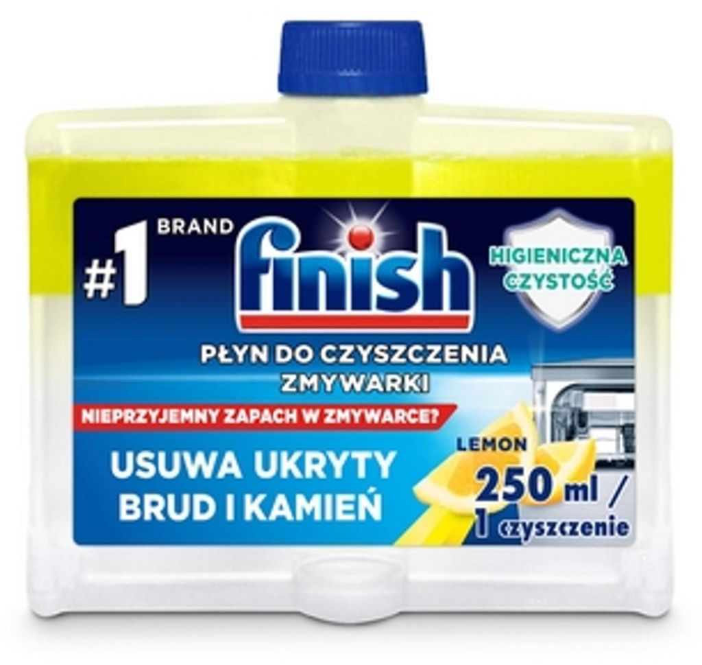 Finish Reinigingsmiddel voor Vaatwassers, Citroen, 250 ml Productafbeelding 