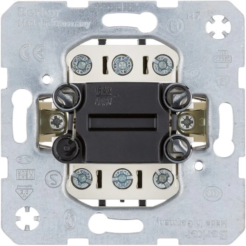 Interrupteur Va-et-Vient Berker 303303 Idéal pour Rénovation Électrique