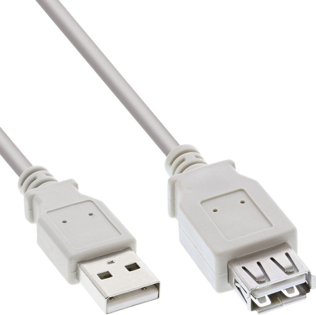 InLine USB 2.0 Verlängerung, Stecker / Buchse, Typ A, Produktbild 