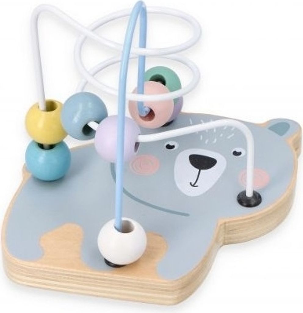 Ourson Labyrinthe éducatif - bleu, Adam Toys Image du produit 