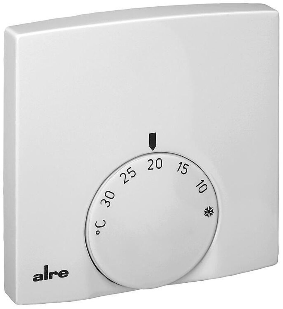 ALRE Raumtemperaturregler Reinweiß Kunststoff 6213456 Produktbild 