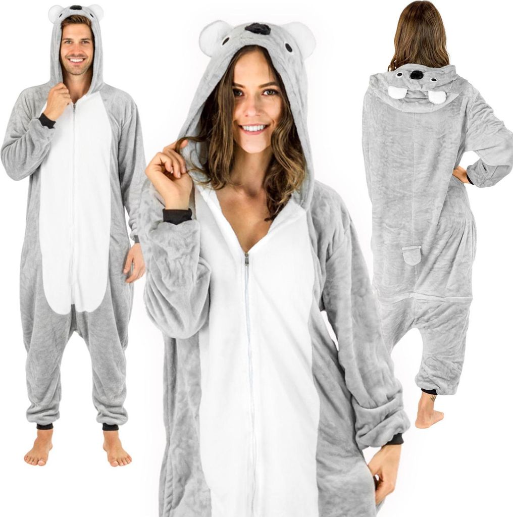 Koala onesie kostým pánske pyžamo darček pre manžela Obrázok produktu 