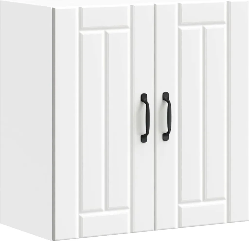 vidaXL Pensile da cucina Lucca bianco in legno