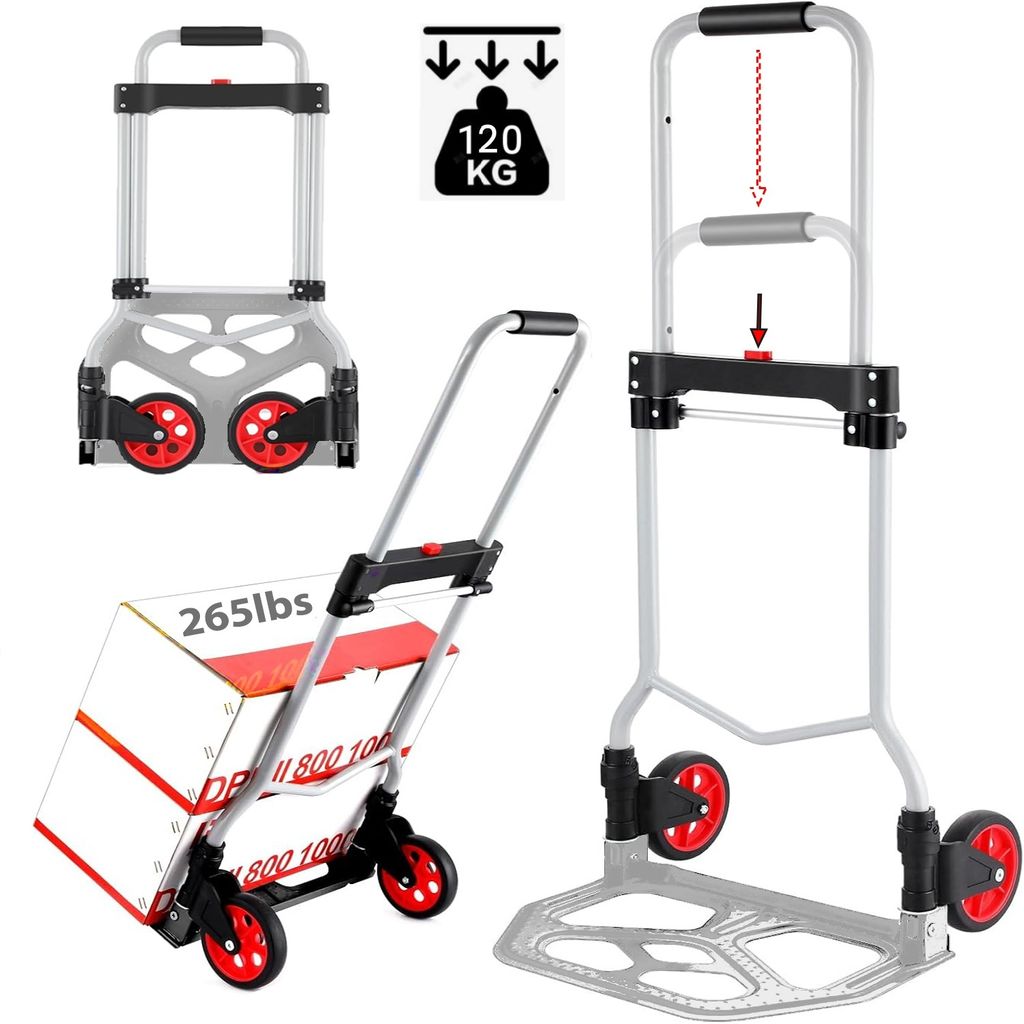 Coocheer Aluminium Transportkarre klappbar, Sackkarre Produktbild 1