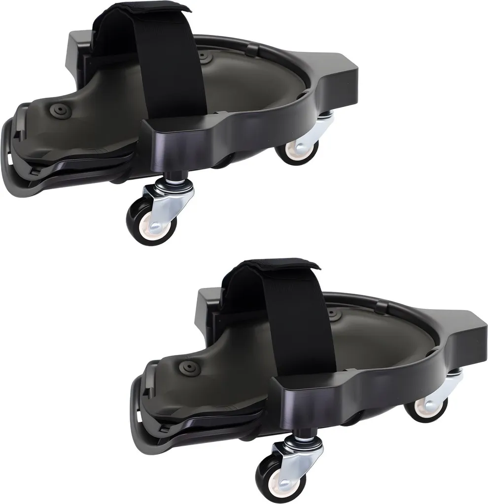 Genouillères à roulettes ergonomiques en mousse EVA pour carreleur