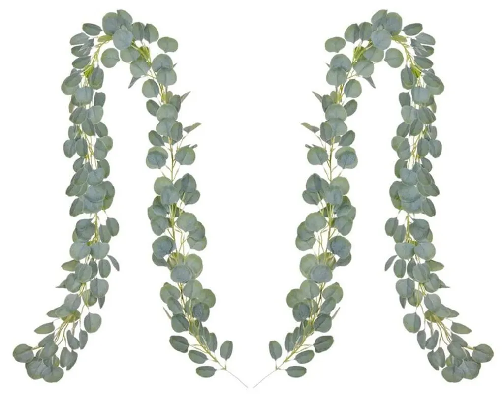 Plante Artificielle Eucalyptus : Guirlande Décorative de 2m pour Murale