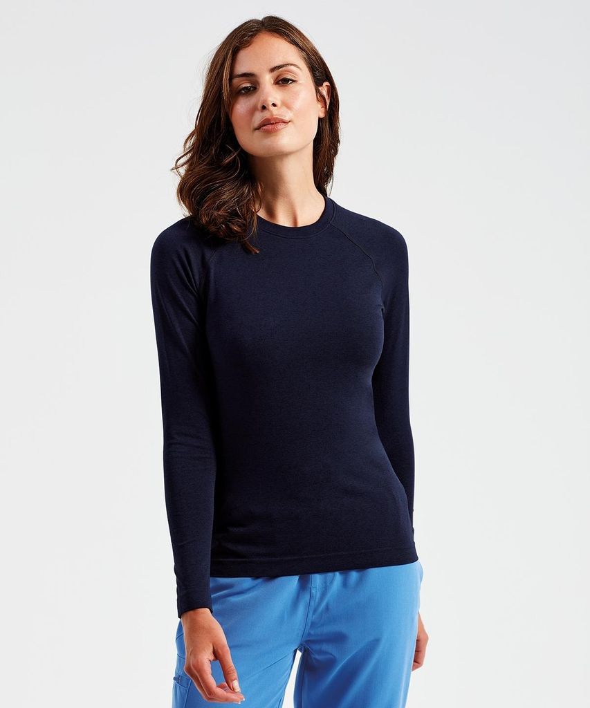 Onna - "Unstoppable" Base Layer Oberteil für Damen RW9279 (44 DE) (Marineblau meliert)
