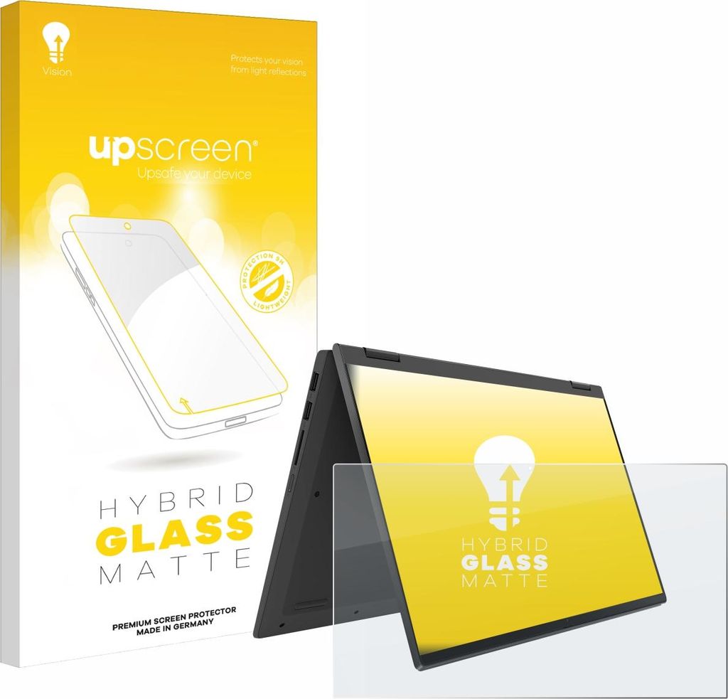 upscreen Entspiegelungs Schutzglas für Lenovo IdeaPad Flex 5 14ALC05 Schutzfolie Panzer Folie Glas Display Schutz matt