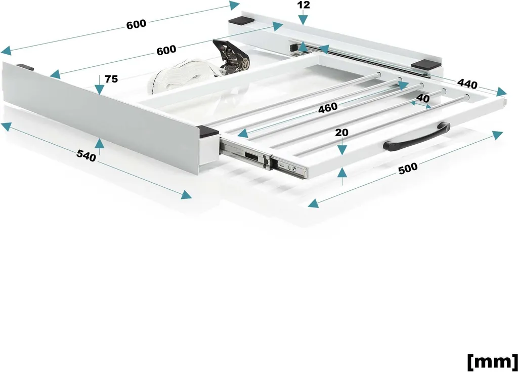 Optimisation Espace Buanderie : Cadre Superposition pour Lave-linge - 9