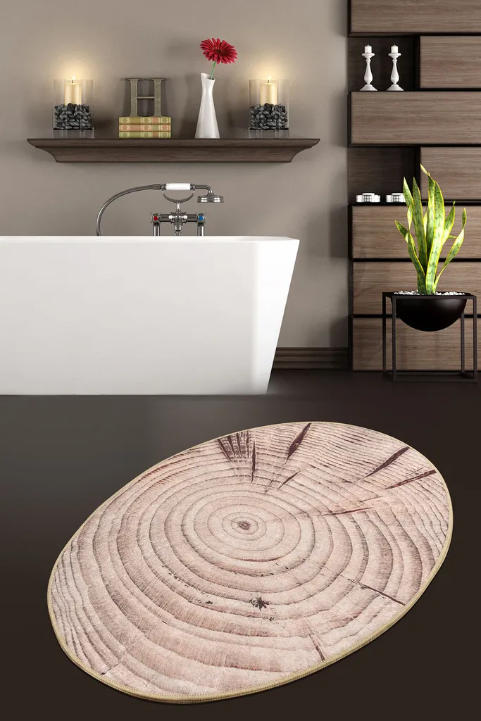 Tappetino Bagno Mijolnir Velluto 100% Multicolore CHL4361 | Design