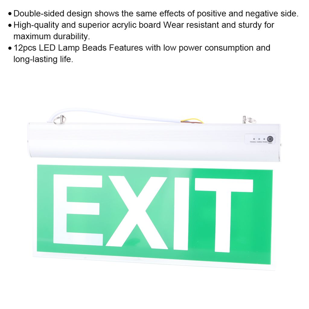 Exit Lighting Sign,Exit Emergency Sign,LED Exit Sign,LED Produktbild 7