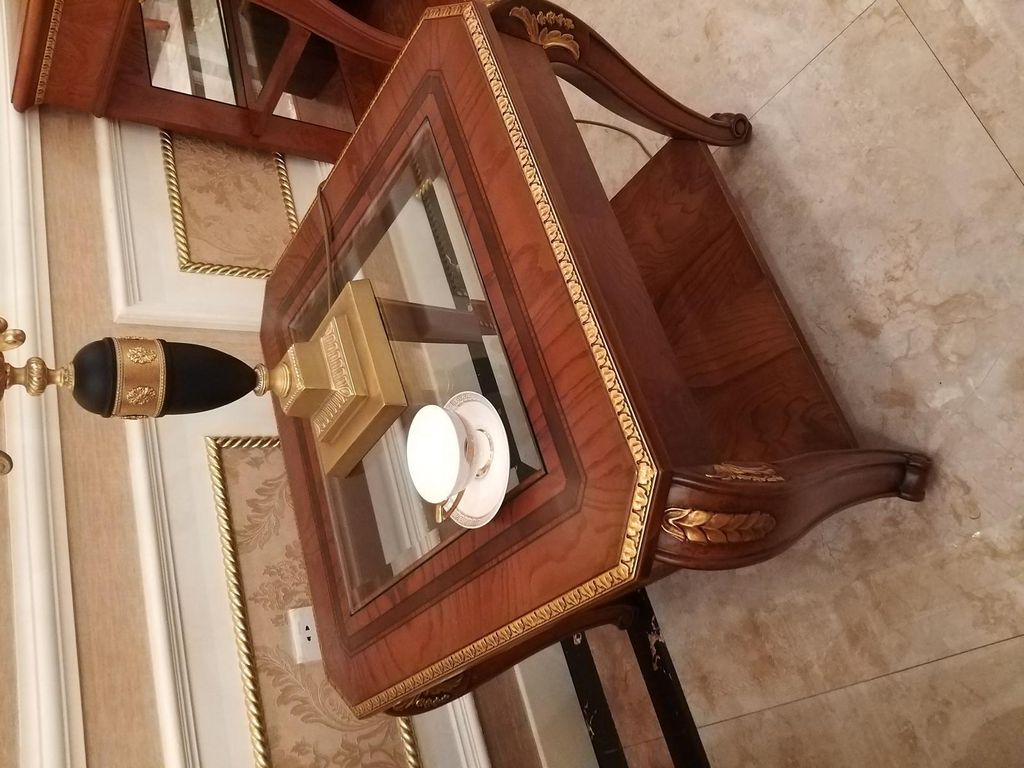 Antik Design Klassischer Couchtisch Beistelltisch Sofa Wohnzimmer Tisch Tische