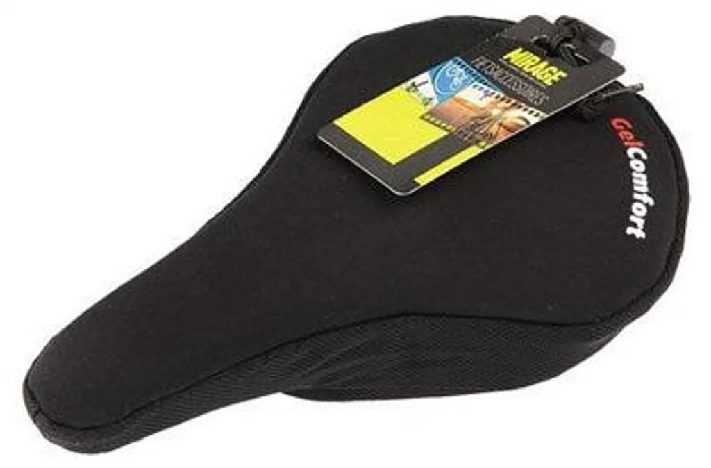 Selle de Vélo avec Rembourrage Gel Mirage Tek pour VTT et VTC Confort