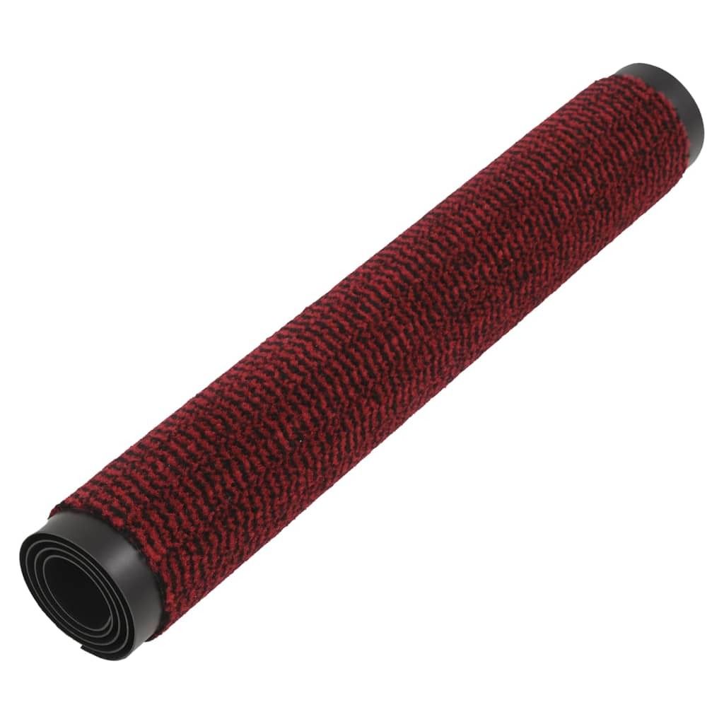 vidaXL Fußmatte getuftet 60x150 cm Rot