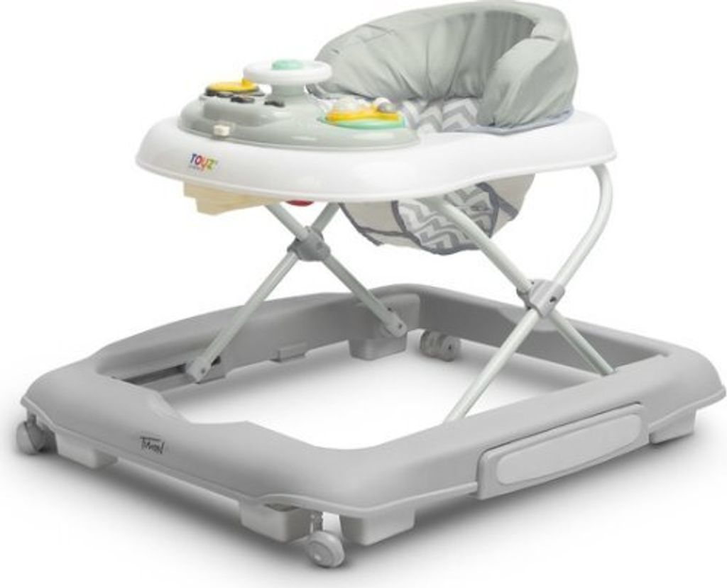 TOYZ Timon 2in1 Baby Lauflernwagen Wippe Lauflernhilfe 68x63x52cm Grau
