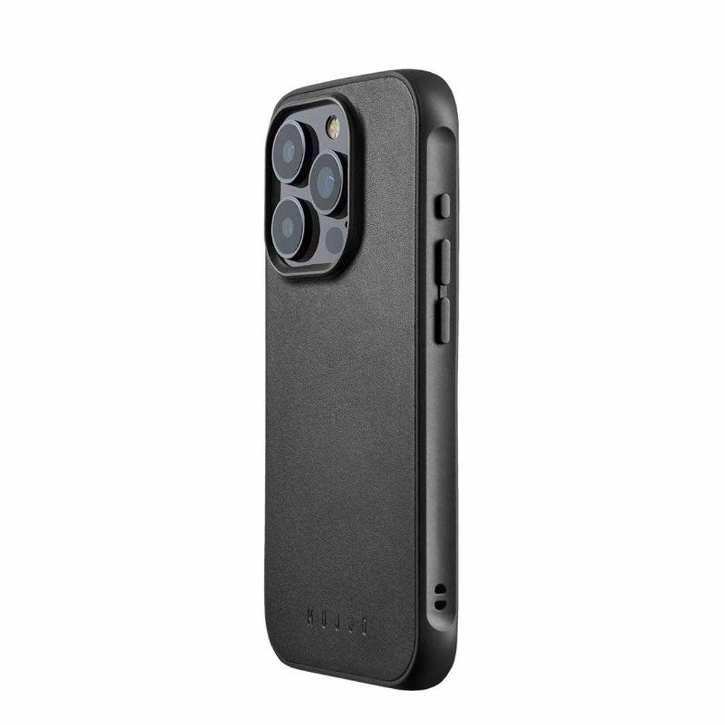 Mujjo Impact Case Apple iPhone 15 Pro MagSafe noir Image du produit 