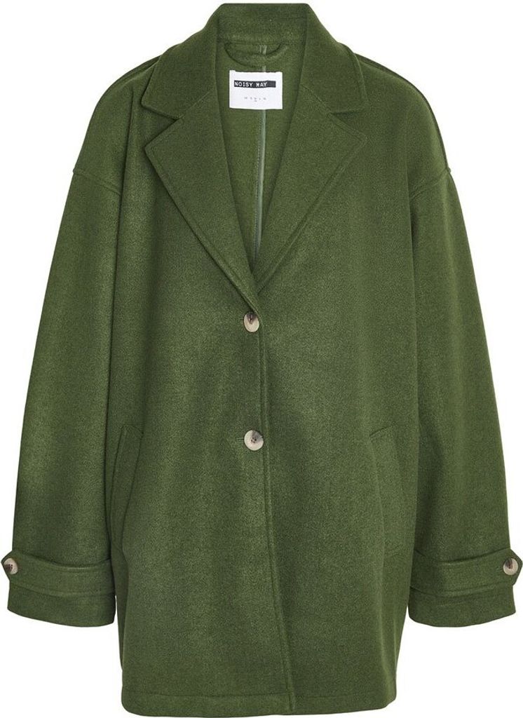 Noisy May Mantel Damen NMALICIA LS OVERSIZE BLAZER NOOS grün M