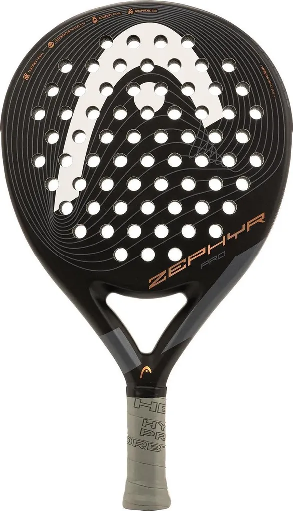 Raquette padel anti-vibrations Head Zephyr Pro 2022 sans douleur
