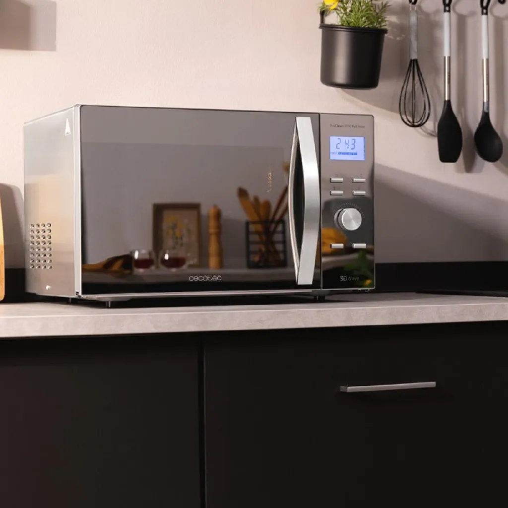 Micro-ondes grill Cecotec ProClean 9110 Argenté 30 L 1000W performant - 4
