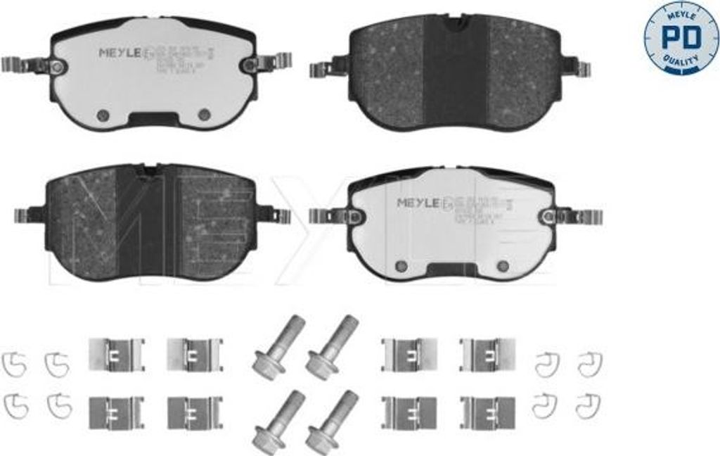 Bremsbelagsatz, Scheibenbremse MEYLE-PD: Advanced performance and design.