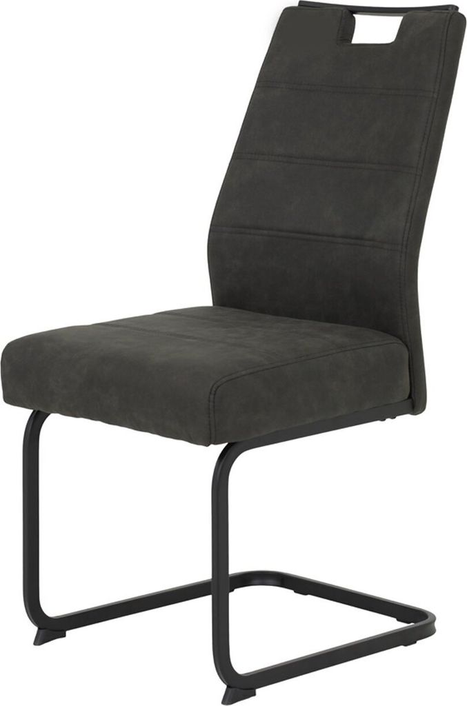 die-möbelfundgrube, Vintage Freischwinger Esszimmerstuhl Produktbild 