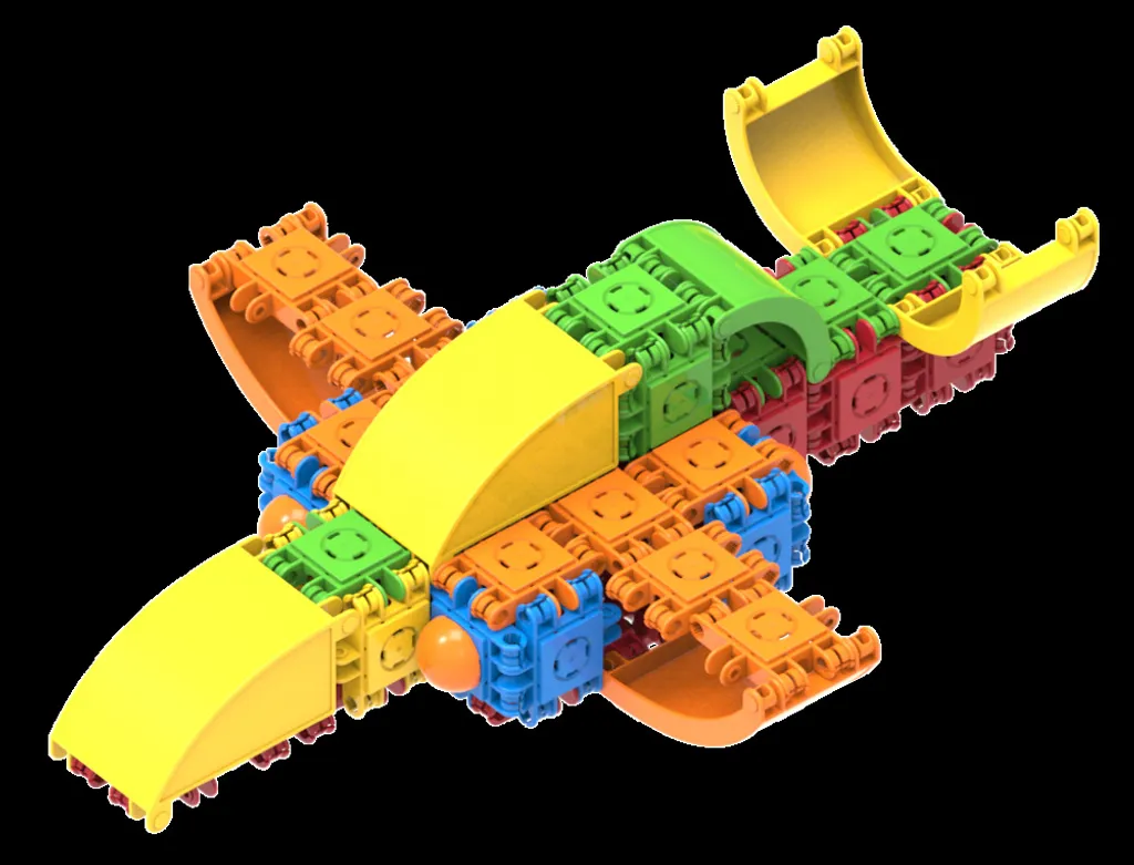 Clicformers Basic Set 110 Pcs : Système de Clic Breveté et Construction 3D - 14