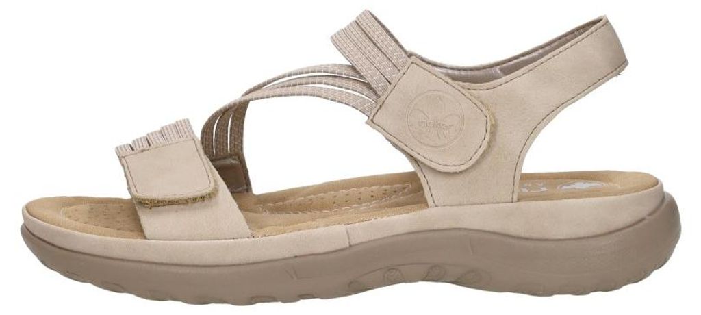Rieker Sandalen Plat  Sandalen Plat - Beige - Maat 38 Image du produit 