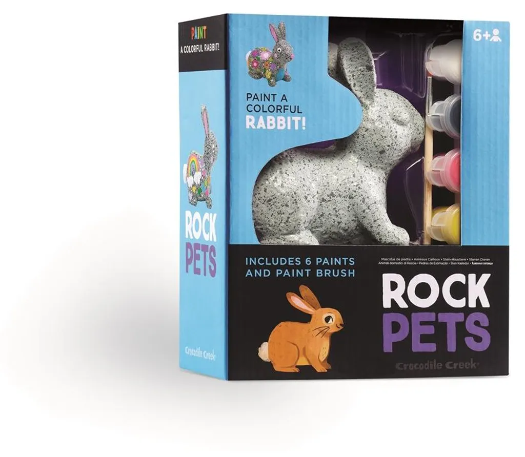 Kit Peinture Lapin sans Désordre - Activité Calme pour Enfant Créatif