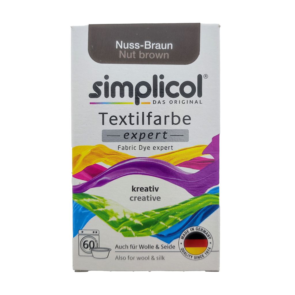 Simplicol Couleur Textile Expert Noix-Brun 150g Couleur Image du produit 