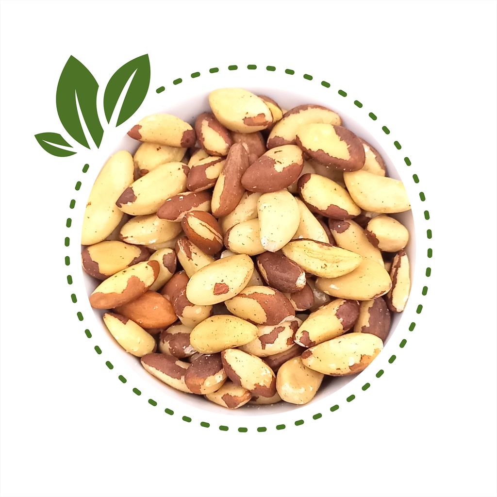 Pi-nuts - Paranüsse 250g – ganz - naturbelassen - reich an Selen - ideal für Snacks und Backen