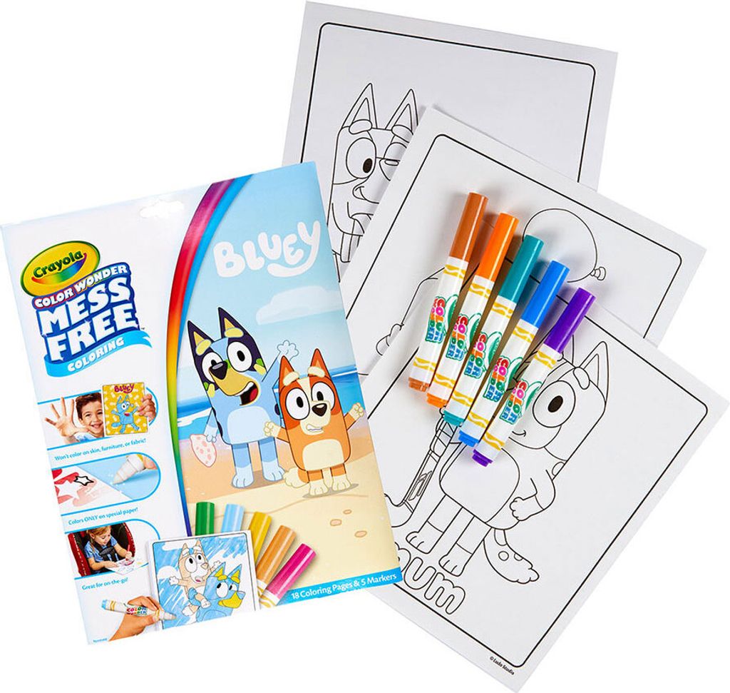 Crayola Rostfrei Farbwunder Farbe Blau Durchsichtig  Produktbild 