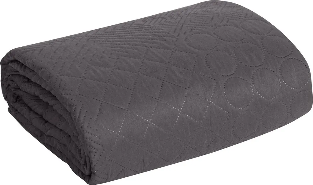 Eurofirany Boni 5 Copriletto Grafite 220x240 - Lavabile e Resistente