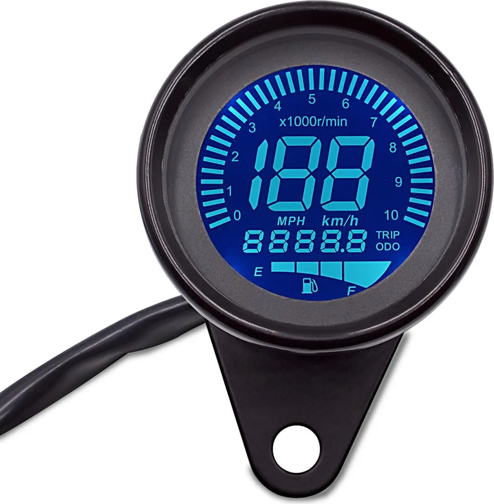 Contachilometri Digitale Moto Honda VTX 1800 1300 C R S TRX Black