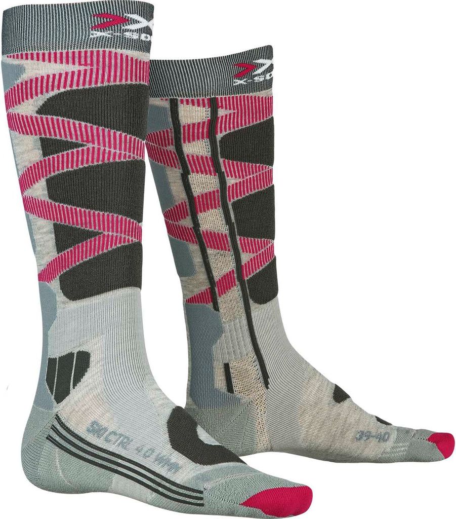 X-Socks Ski Control 4.0 Womens High-Tech-Skisocken für verbesserte Leistung, Stabilität und Komfort für Leistungssportler und Hobby-Skifahrer - ...