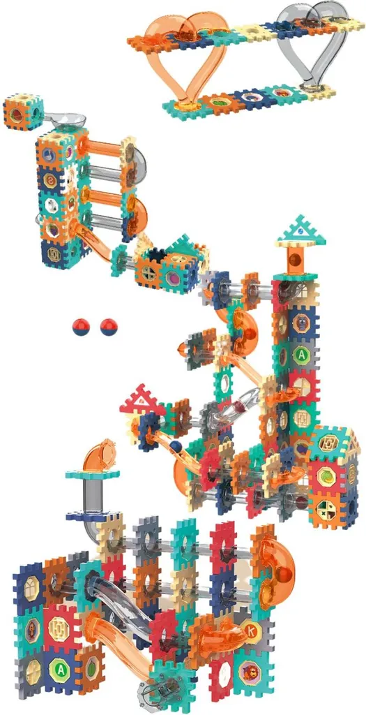 Circuit de Construction Éducatif 335 Pièces - Jeu STEM Interactif