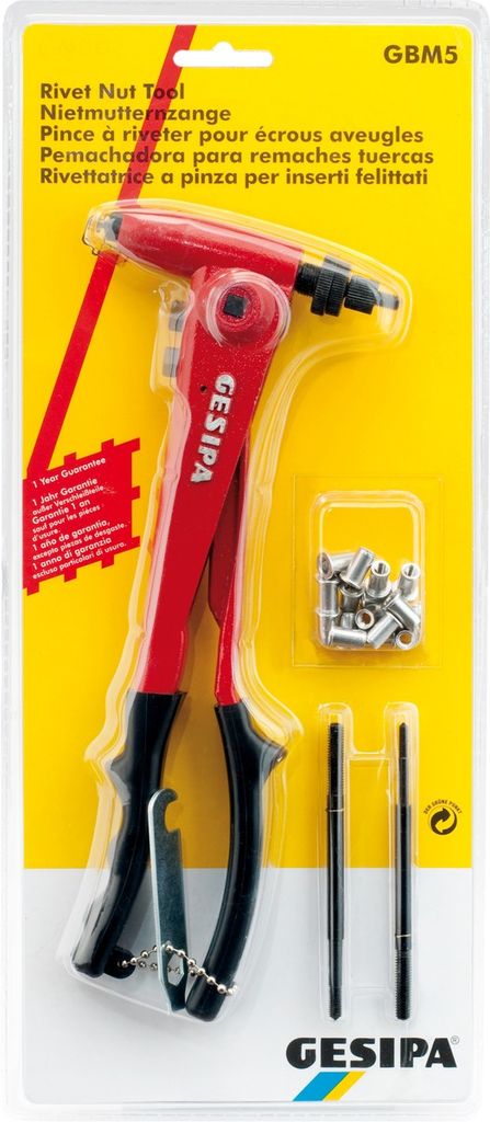 Gesipa Blindnietmuttern-Handgerät GBM 5 1434803