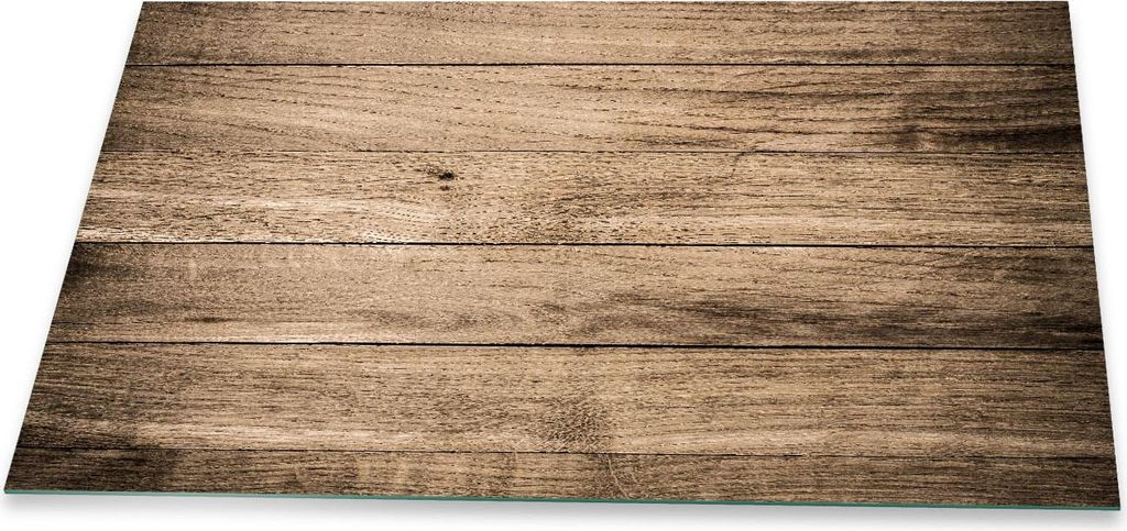 Herdabdeckplatte Abdeckung Glaskeramikfeld Abdeckplatte 1-Teilig 90x52 Holz Schutz