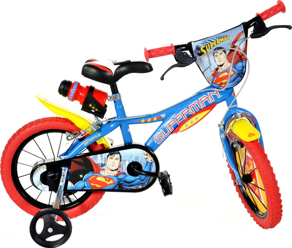 DINO Bikes – Kinderfahrrad 14" Superman Produktbild 