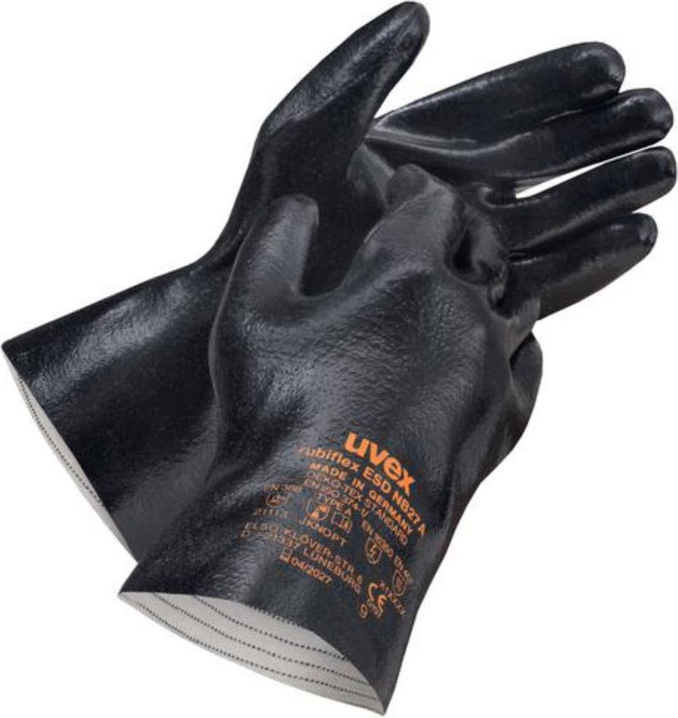 uvex rubiflex S ESD NB27A Chemikalienschutzhandschuh 9