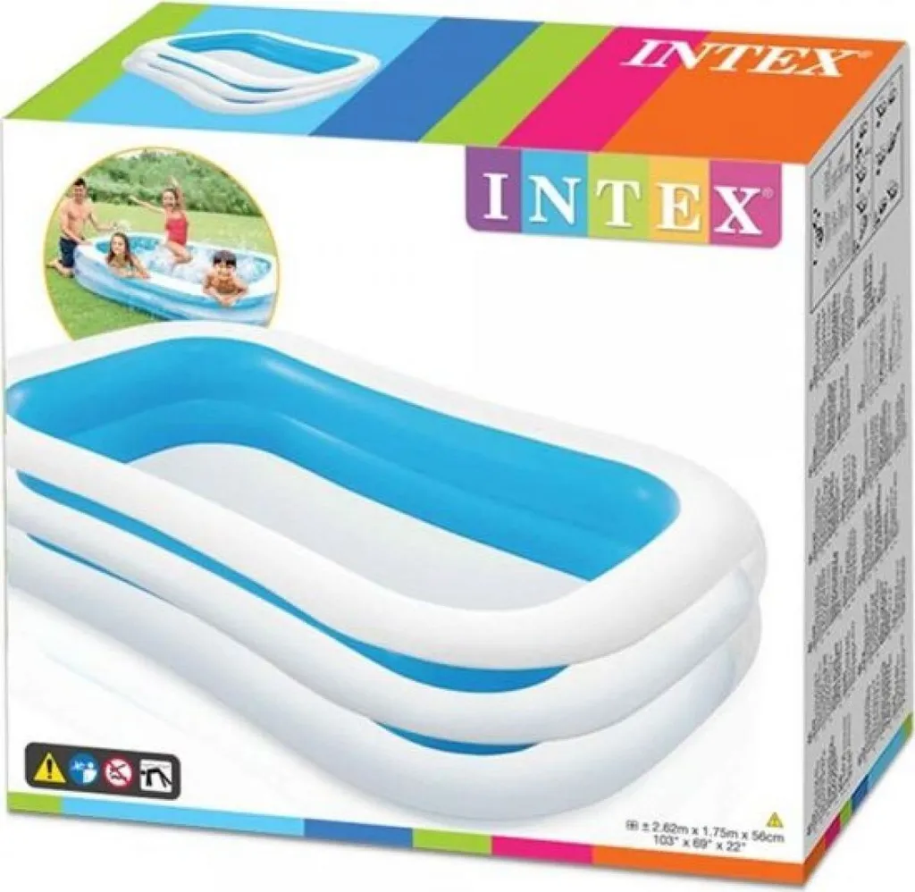 Intex 56483NP Piscina Gonfiabile Family 262x175x56cm - Offerta Estate - 25