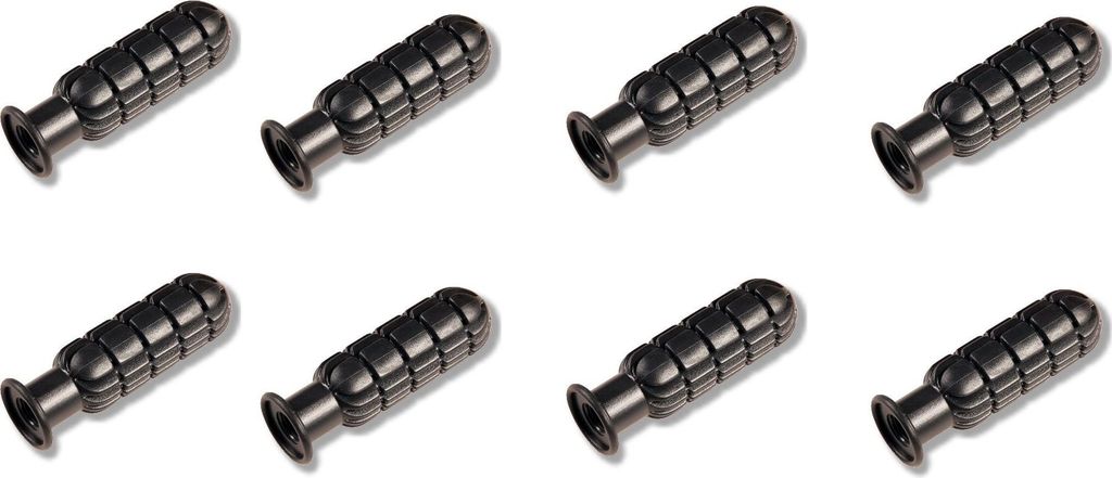 8x Poignée Kicker Poignée Kicker Hobby pour barres de 13 mm Image du produit 