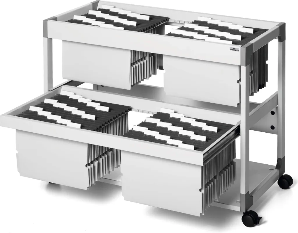 Classement de Bureau : Solution Anti-Désordre avec Chariot à Dossiers - 3