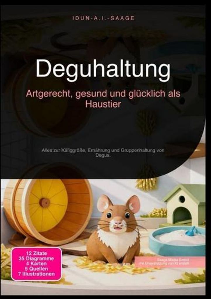 Deguhaltung: Artgerecht, gesund und glücklich als Haustier