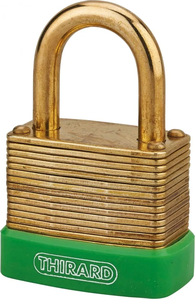 Cadenas pour portail et vestiaire à code 3 chiffres en laiton de 40mm