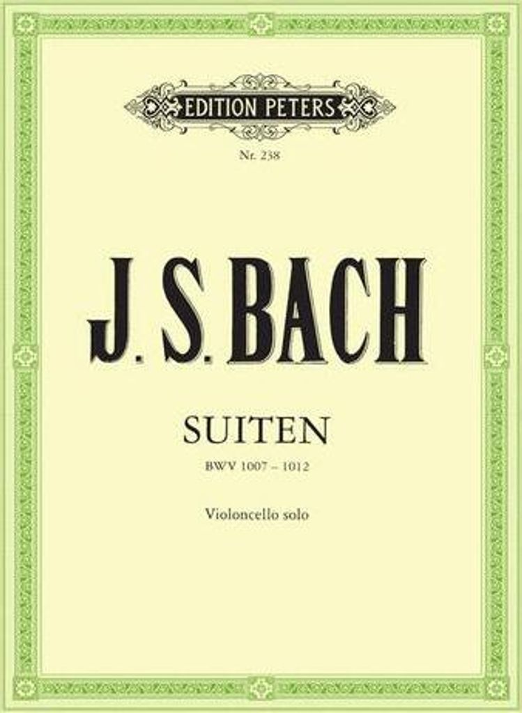 Cello-Suiten BWV 1007-1012 für Cello Solo