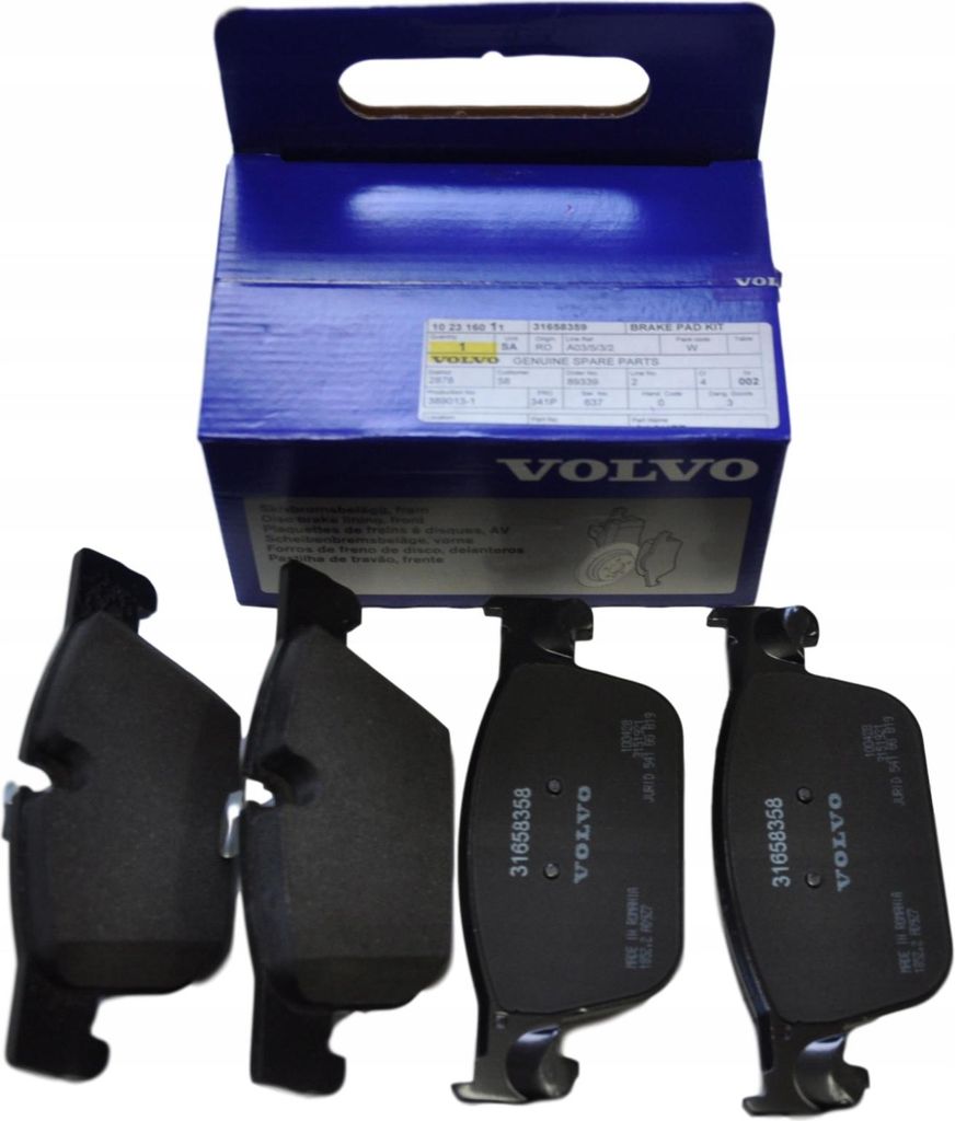 VOLVO XC60 I Original Bremsbeläge vorne