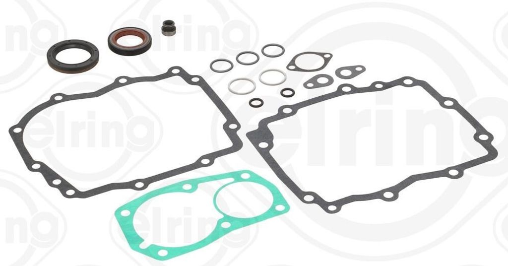 ELRING Dichtungssatz Schaltgetriebe 597.899 passend für MERCEDES-BENZ 190 (W201) Stufenheck (W124) C-Klasse Limousine (W202) SLK (R170) CLK (C208)