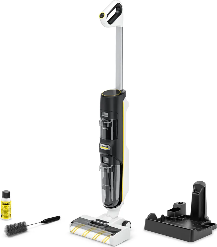 Laveur de Sol Sec et Humide Kärcher FCV 4 Idéal pour Grande Maison